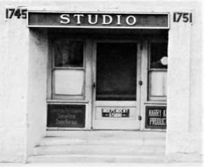 Norbig-Independent Studio at 1745-1751 Glendale Blvd 1917 Edendale California sign